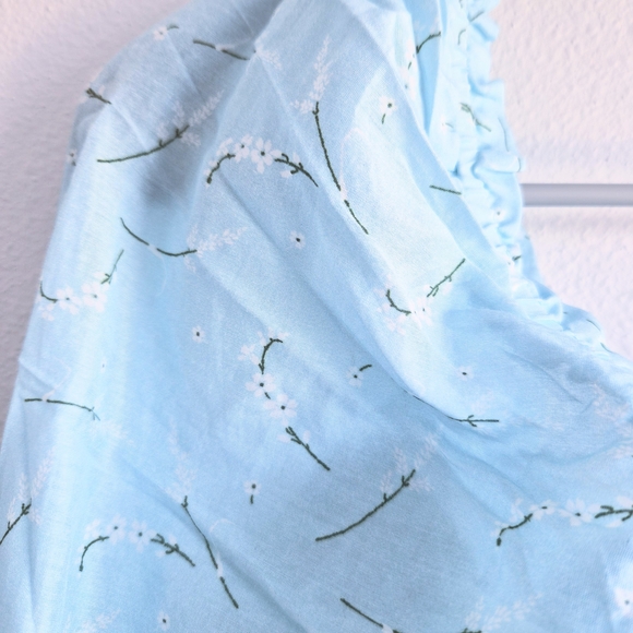 Vineyard Vines Long-sleeved Smocked Tiered Maxi Dress Size L - Picture 5 of 9